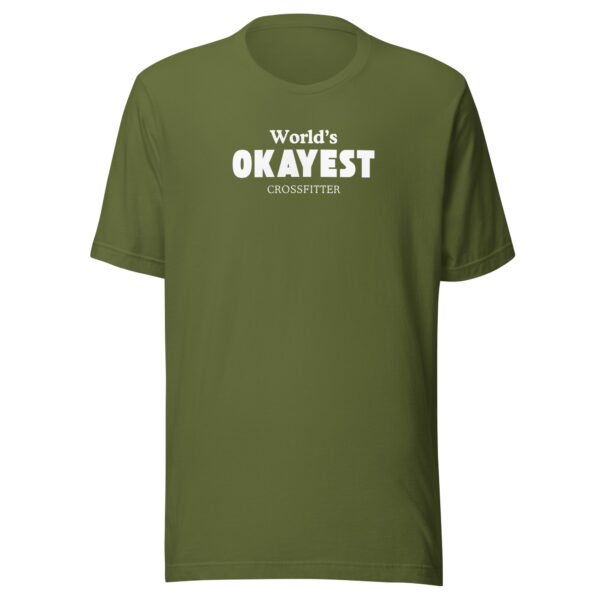 World’s Okayest Crossfitter t-shirt - Image 7