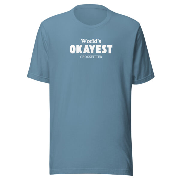 World’s Okayest Crossfitter t-shirt - Image 8