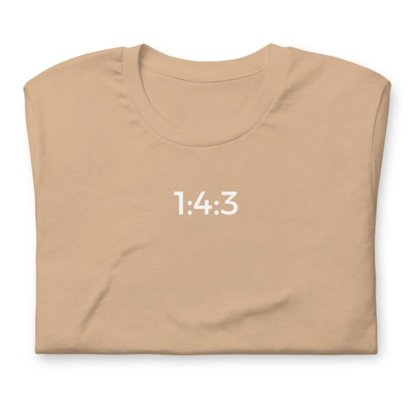 1:4:3 t-shirt